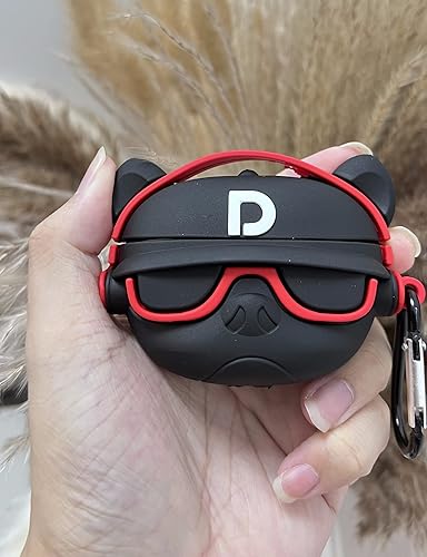 Miniatura 3 de FirstCorn Funda AirPods Pro  Diseño de dibujos animados de perro musical para Apple AirPods Pro (2 generación) 2022  Funda de silicona suave,