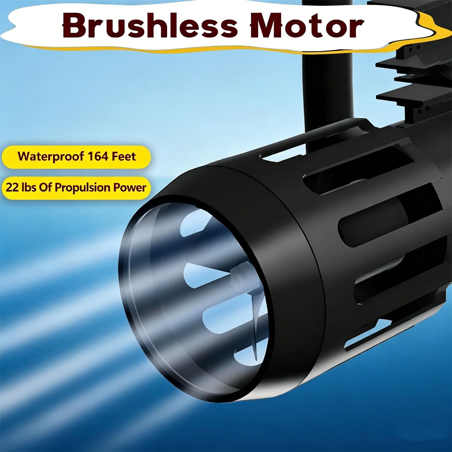 Scooter de Buceo 7000mAh 700W, Scooter Submarino para Adultos hasta 30 m de Profundidad 6,4 km/h, hélice eléctrica subacuática para Snorkel y Buceo WithPaddles