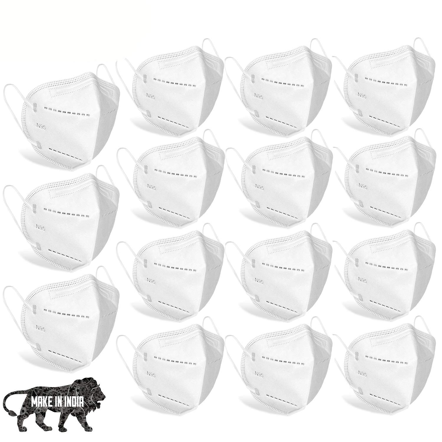 SKIVE Mask N95 mask 5 ply with 2 layer Melt blown with 95% Particulate Filtration Anti Pollution, protective.ISO (9001-2015) Certified ,GMP Certified Tested by manufacturer pack of 5 (B08KR7J9D4) Amazon Price History, Amazon Price Tracker