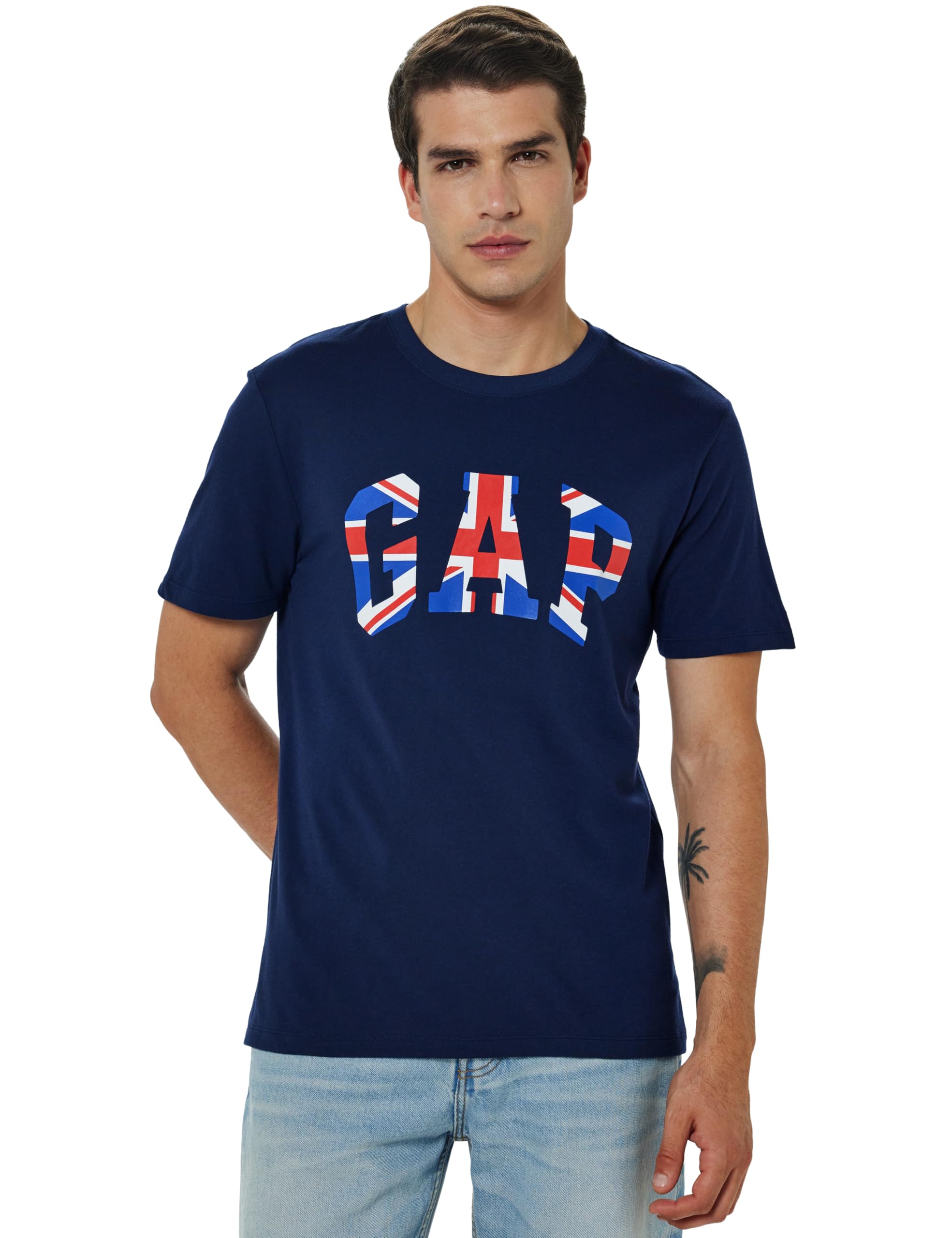 gap Men Printed Regular fit Half Sleeve Round Neck T-Shirt-picture-36