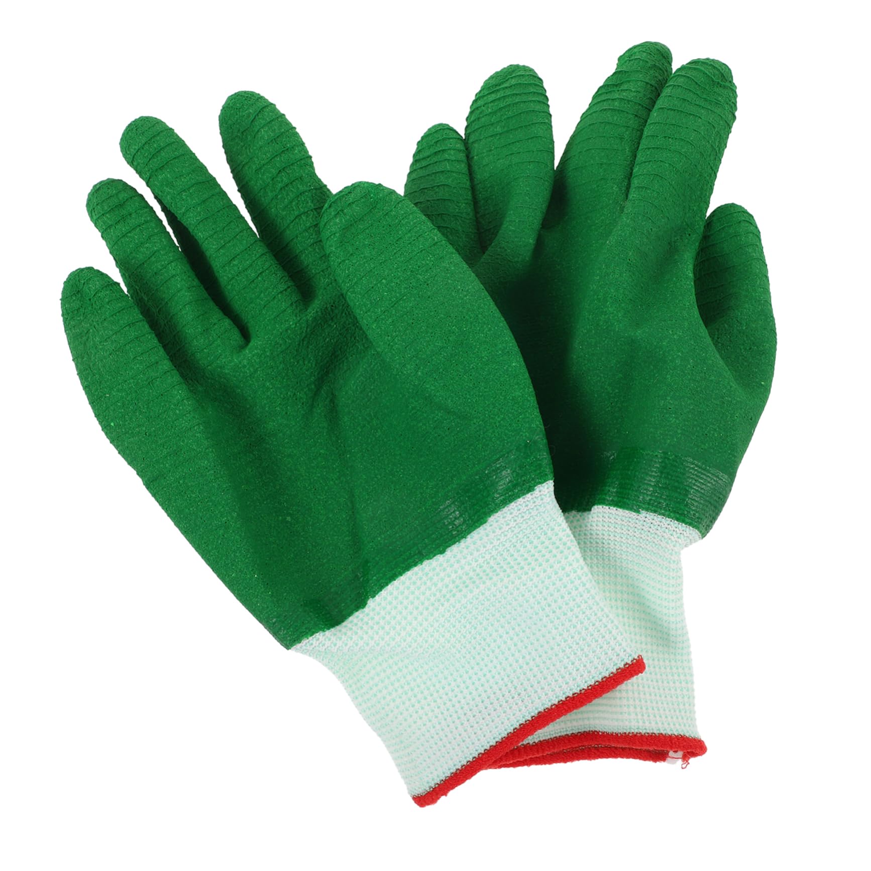 Cabilock 4 Pairs Puncture Glass Carrying Gloves Comfortable Breathable Work Gloves for Gardening for Handling Glass and Tiles Industrial Use