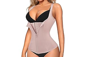 Waist Trainer Corset for Women Tummy Control Sport Workout Body Shaper Black