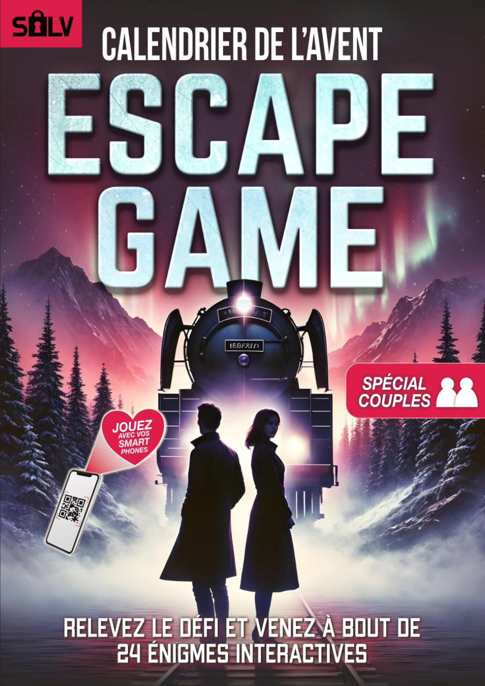 Calendrier de l'Avent Escape Game spécial Couple: Relevez le défi et venez à bout de 24 énigmes interactives (Livre+App)