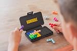 Educational Insights Kanoodle - Original 3D Brain Teaser Puzzle, Mind Challenge Toys for Single Player, Handheld Travel Games, Challenging Logic Puzzles and Gifts for Kids, Teens & Adults Ages 7+