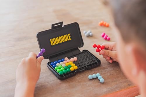 Learning Resources Kanoodle 3D Brain Teaser Puzzle, Travel Game for Adults and Kids Ages 7 8 9 10+, Gift for Boys and Girls, Featuring over 200 Challenges - 8