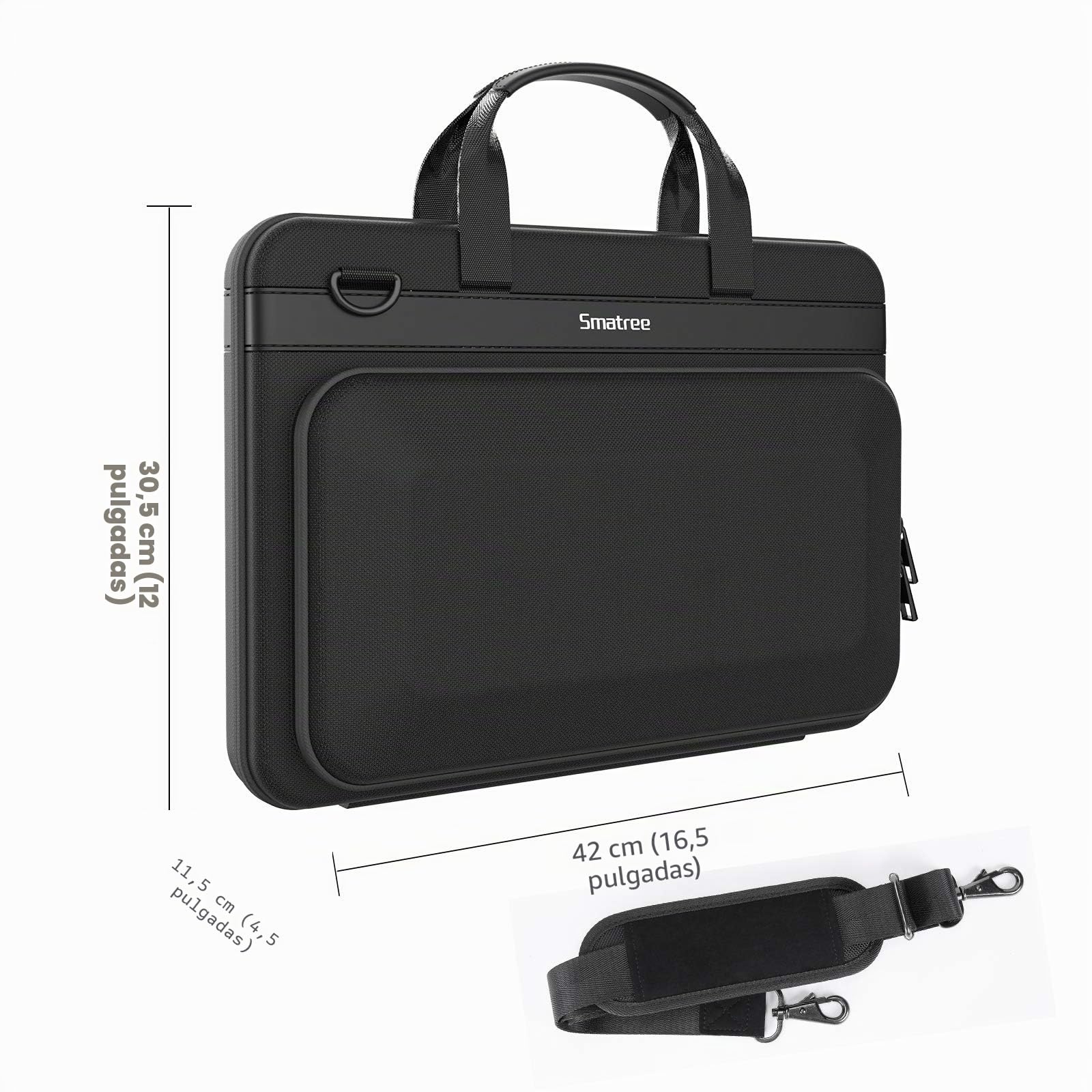 Smatree Maletín rígido para portátil de 16 pulgadas, funda de transporte compatible con Samsung Galaxy Book3, Book3 Pro