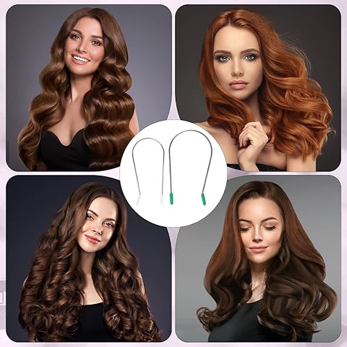 Miniatura 6 de Vin Beauty Kit de repuesto de clips para rizadores calientes, 16 piezas de clips de rodillo caliente para rodillos eléctricos, pasadores de