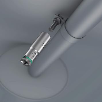 WERA 05004550001 8790 HMC Deep Socket with 1/2 Drive, 10 x 83 mm