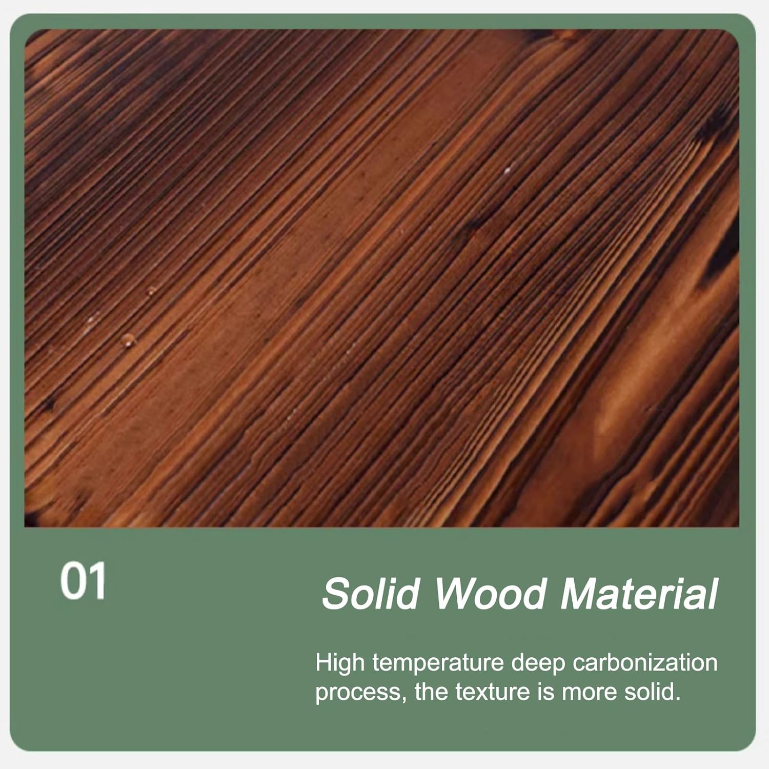 Outdoor Garden Bench with Backrest & Armrests, Solid Wood, 880 lbs Capacity, Perfect for Porch, Balcony, Courtyard, Lawn & Park Furniture (47in)