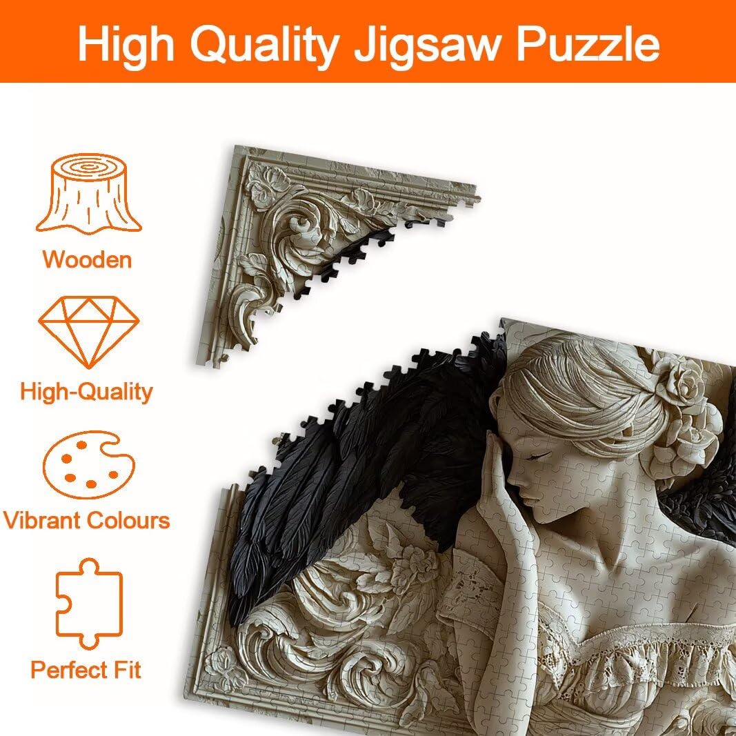 Puzzle 2000 Pezzi, Puzzle Angelo, Misura: 100x71cm, Regalo Donna/Uomo -8755