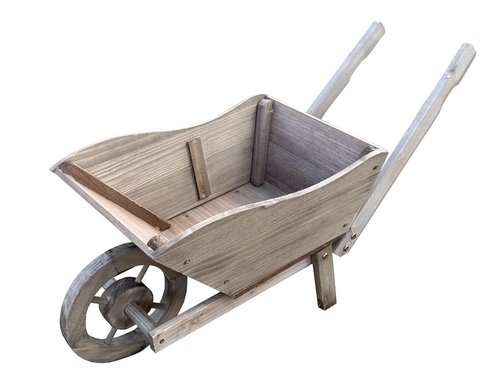 Selections Wooden Garden Wheelbarrow Planter Trough with Liner (72cm)