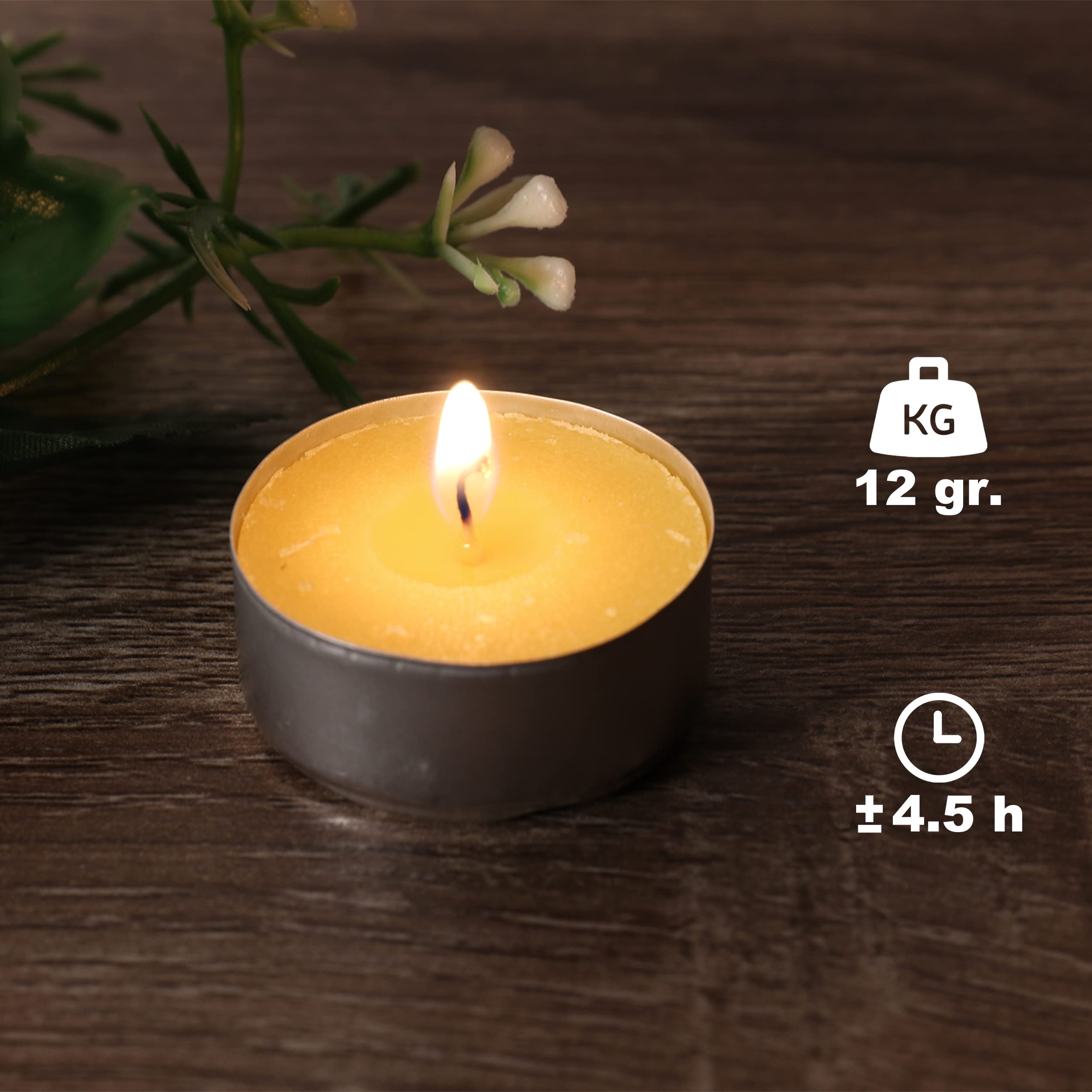 Candele Alla Citronella Antizanzare - Set 12 Pezzi In Alluminio, Made In Italy, Durata 5 Ore - Foto 9