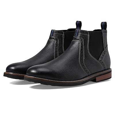 Nunn Bush Otis Plain Toe Chelsea Boot with KORE Walking Comfort Technology Men