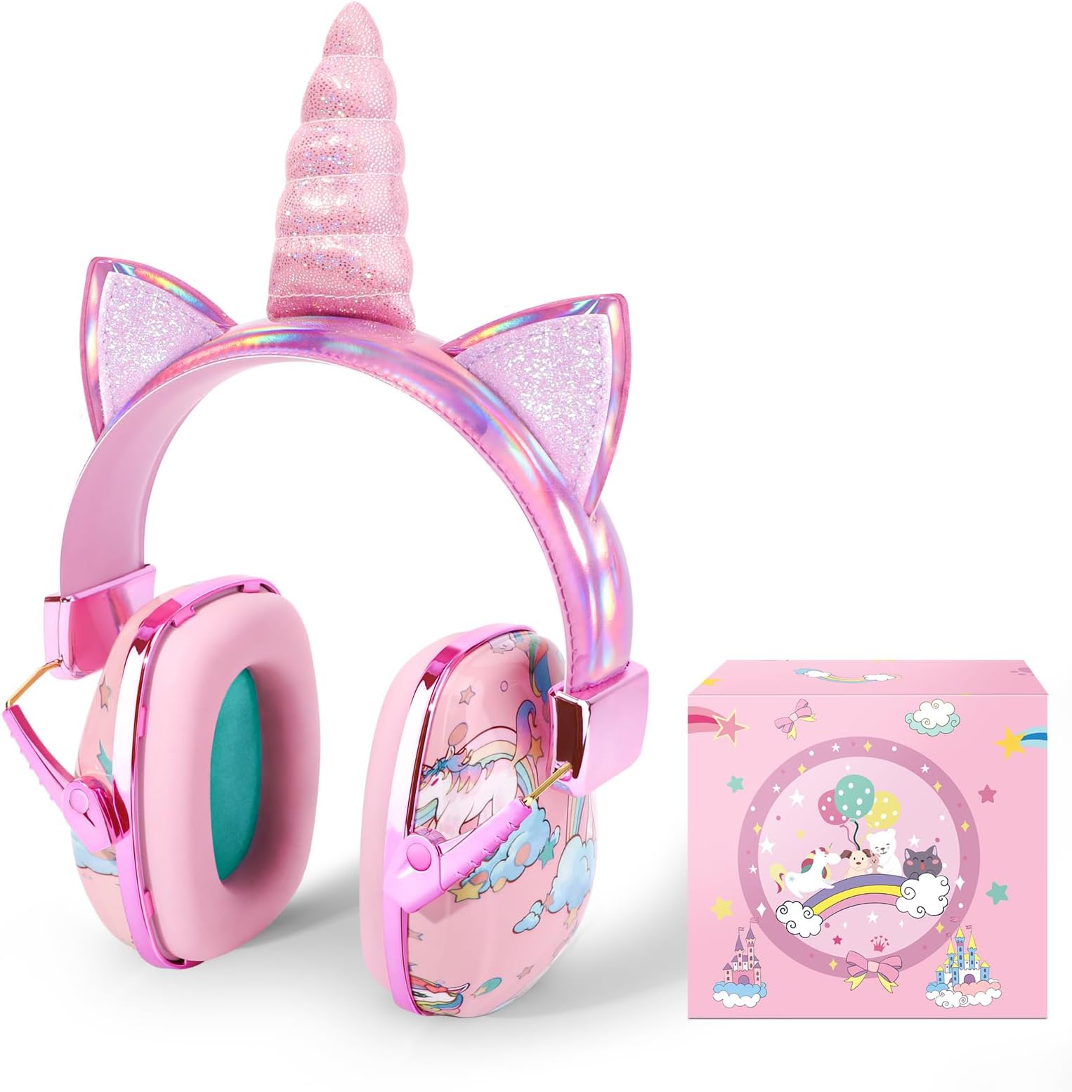 homicozy Kids Ear Protection - Noise Cancelling Sound Proof Earmuffs/Headphones for Toddlers, Children & Adults
