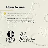 Vista 7 de Ampolla para el crecimiento del cabello con biotina y jengibre, controla la pérdida de cabello, estimula el cuero cabelludo y fortalece las raíces