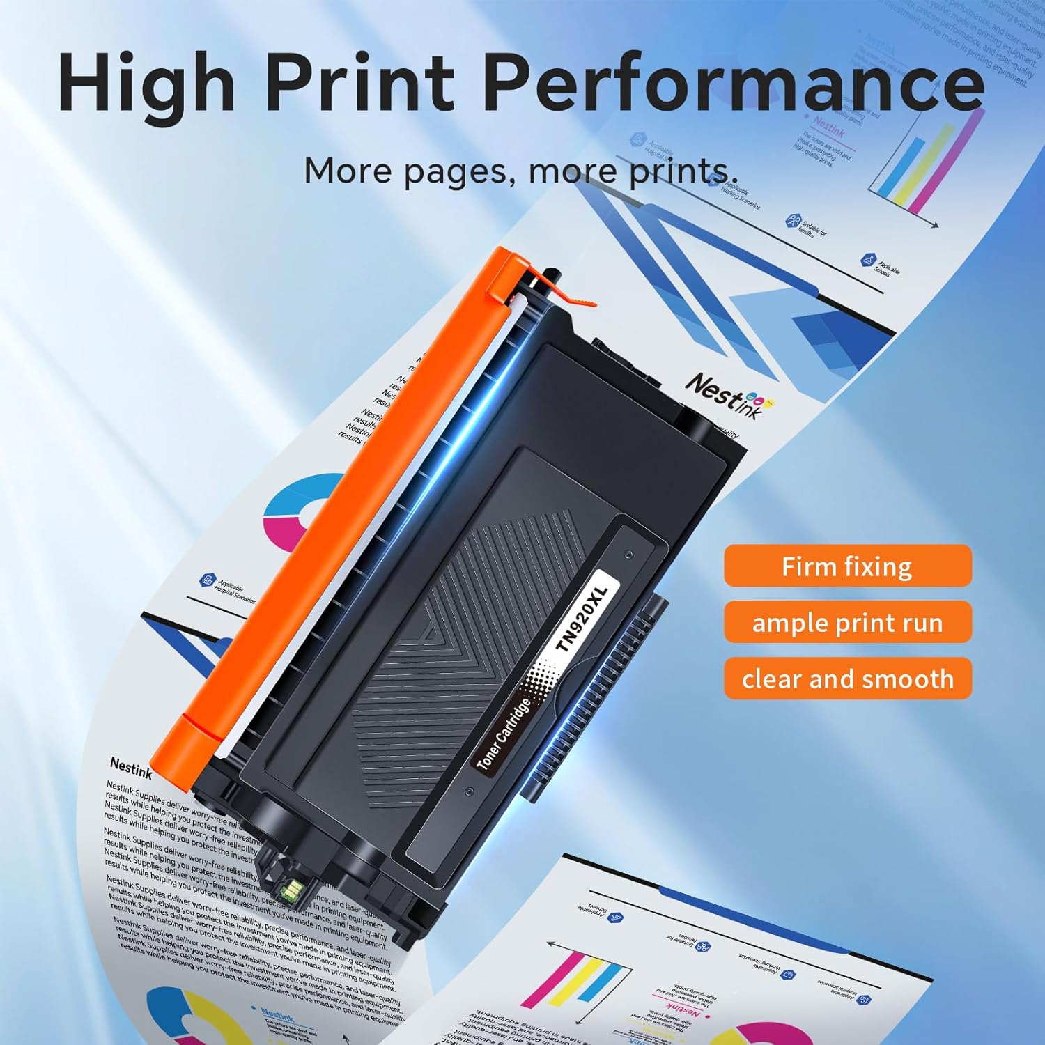 TN920XL High Yield Toner Cartridge Replacement for Brother TN920 TN920XL 920 to Compatible with HL-L5210DN/L5210DW/L5210DWT,HL-L5215DW,HL-L6210DW/L6210DWT,HL-L6310DW,MFC-L6810DW,MFC-L5915DW (2Black)
