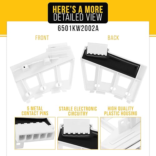 Miniatura 3 de PartsBroz 6501KW2002A Conjunto de sensor de posición del rotor de arandela - Compatible con LG Kenmore - Sustituye a 6501KW2002B AP4440680 PS3529186