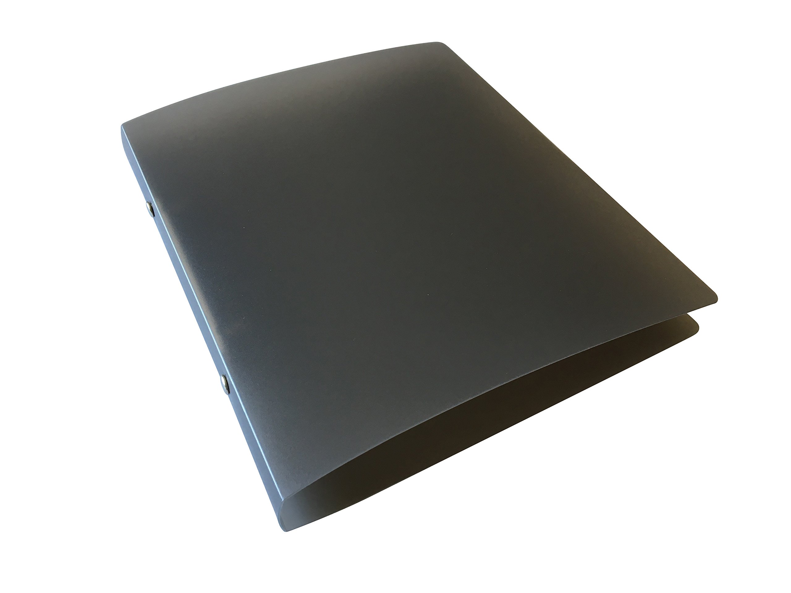 A5 Slim Black Translucent Ringbinder by Janrax