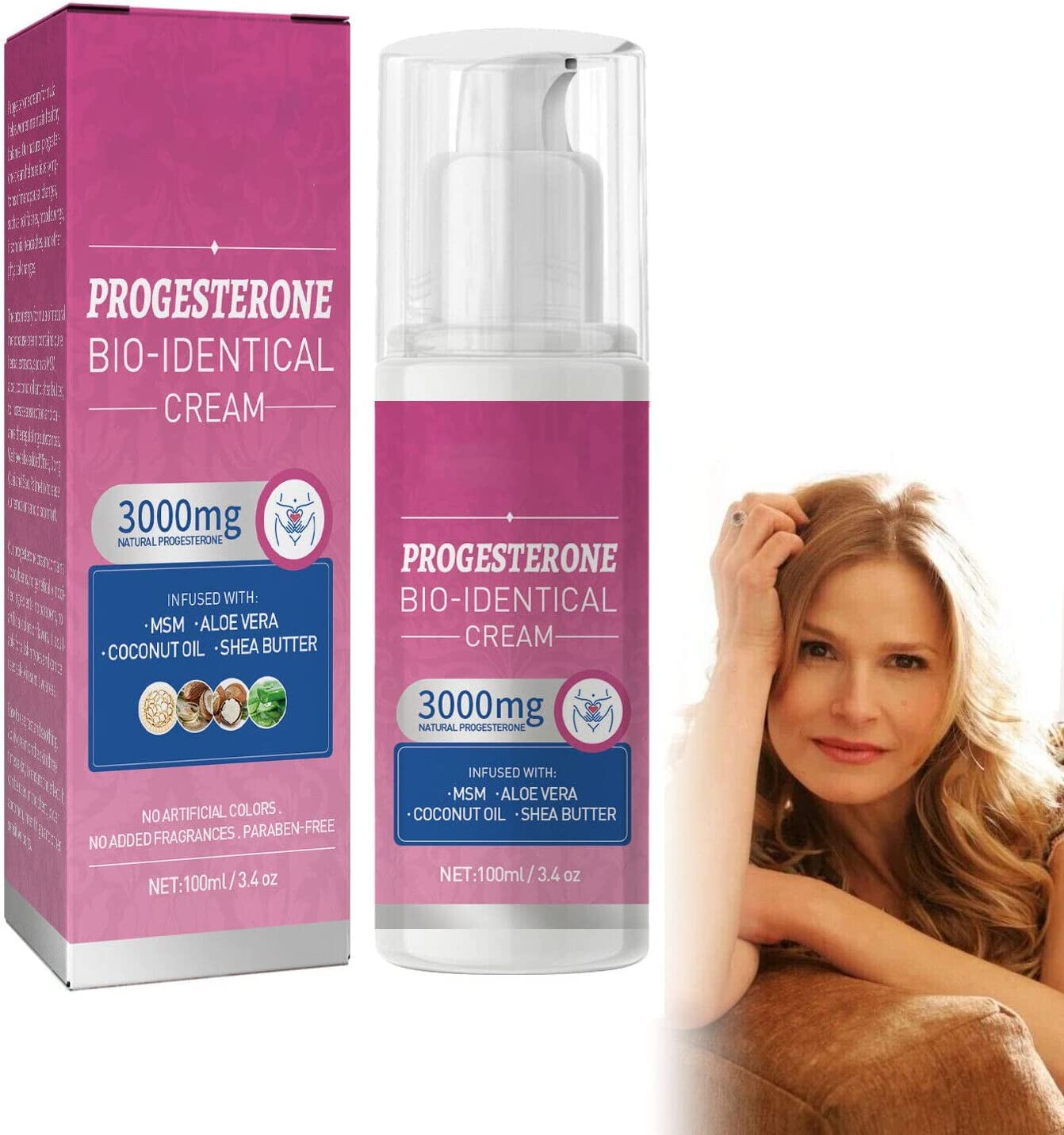 Crème Estro-gen 100 ml pour ménopause - Équilibre interne et externe lot de 2