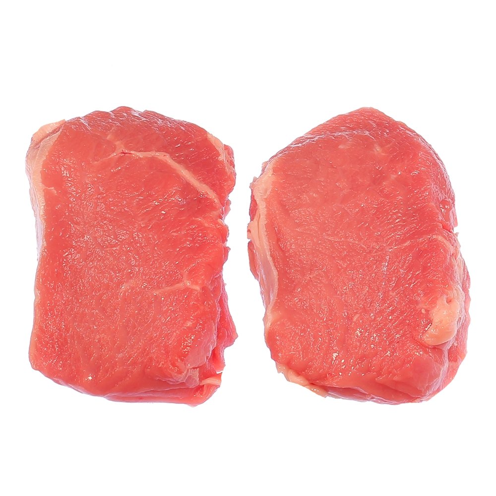MeinMetzger Kalbsrückensteaks - butterzart vom deutschen Gourmetkalb, 5 Stück ca. 950 g