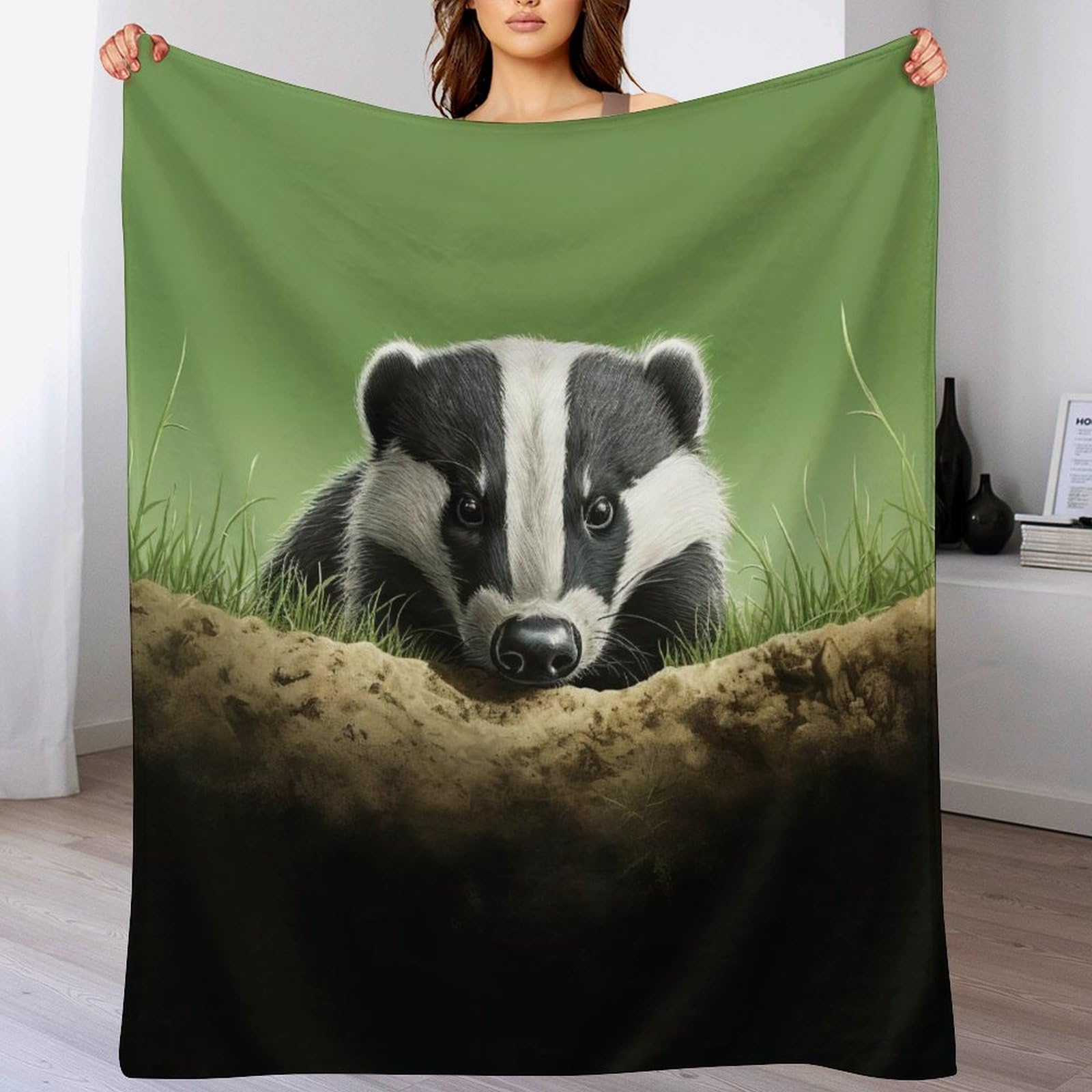 Manta de franela suave con acabado de forro polar térmico y diseño exclusivo