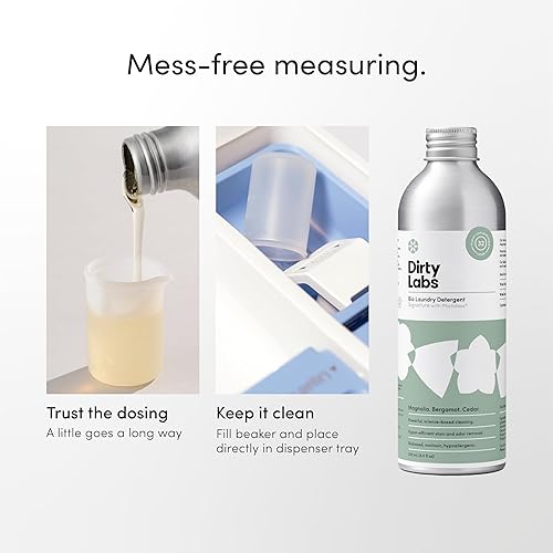 Miniatura 9 de Dirty Labs | Kit de muestras de detergente para ropa | Firma, Murasaki y libre y transparente | 3 x 32 cargas | Hiperconcentrado | Lavado a máquina