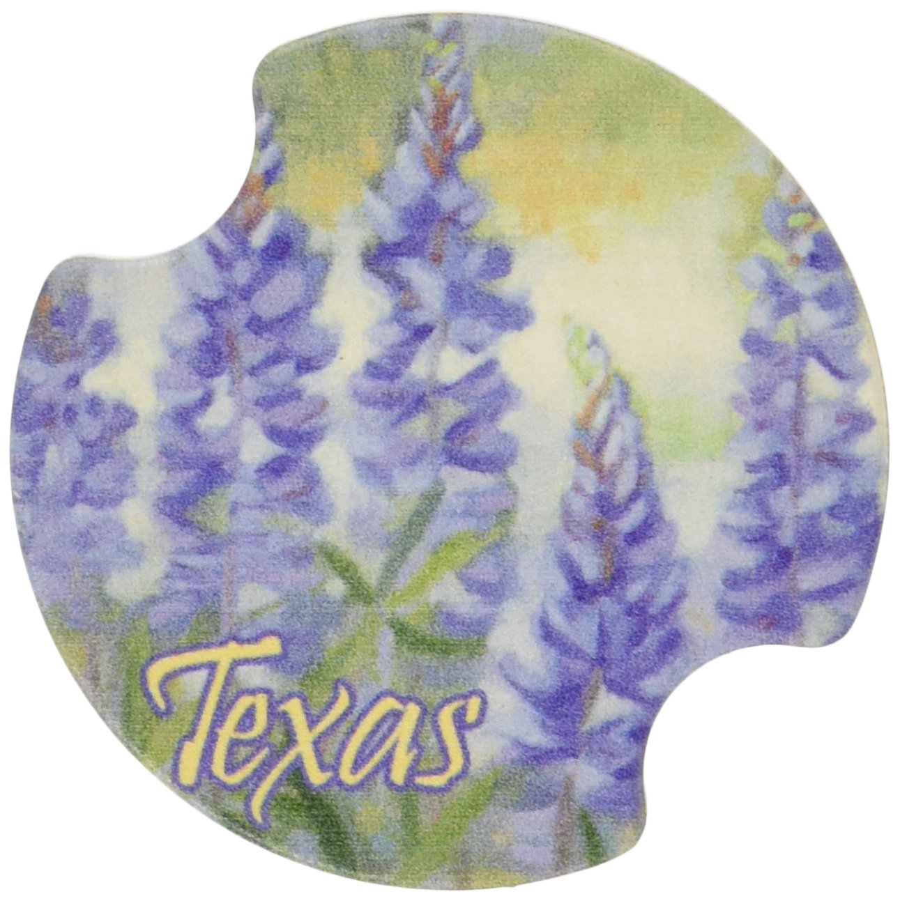 ThirstystoneD119RTX Carster Bluebonnets Texas Coasters, Multicolor