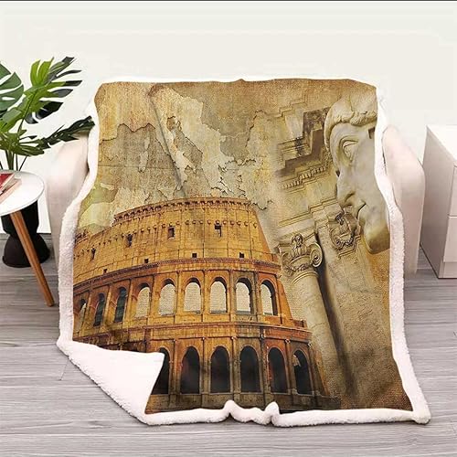 Miniatura 8 de Wanderlust Cobijas Calientes para Invierno - Manta de camping color gris pálido y blanco, suave, afelpada, para decoración de habitación de coqueta,