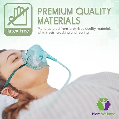 Miniatura 5 de Tubo de oxígeno - Tubos de oxígeno verdes resistentes al aplastamiento de alta calidad - Extra largos de 50 pies - Paquete de 3 tubos