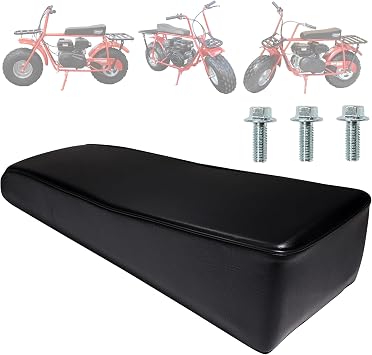 CT200U Seat with bolts For Colem-an Mini Bike 196cc 200cc 19"