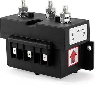Five Oceans Windlass Solenoid, Dual Direction Reversing Solenoid, Control Box 3-Wire Motors, Sealed Contactors, 12 Volts, Up to 1500 Watts Motors, Easy Installation - FO3293