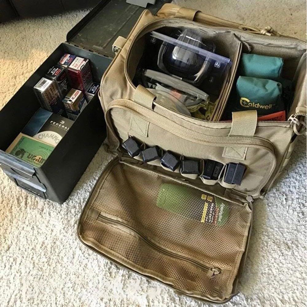 Bolso Tactico Policial, Bolsa De Almacenamiento Al Aire Libre, Bolsa De Camping, Bolsa De Pesca, Caja De Pesca, Bolsa Tactica，Maletines Organizadores para Munición C