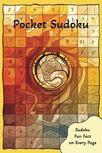 Pocket Sudoku A 4"x6" pocket sized Sudoku travel companion. Sudoku related Fun facts on every page. 16x16 grid.