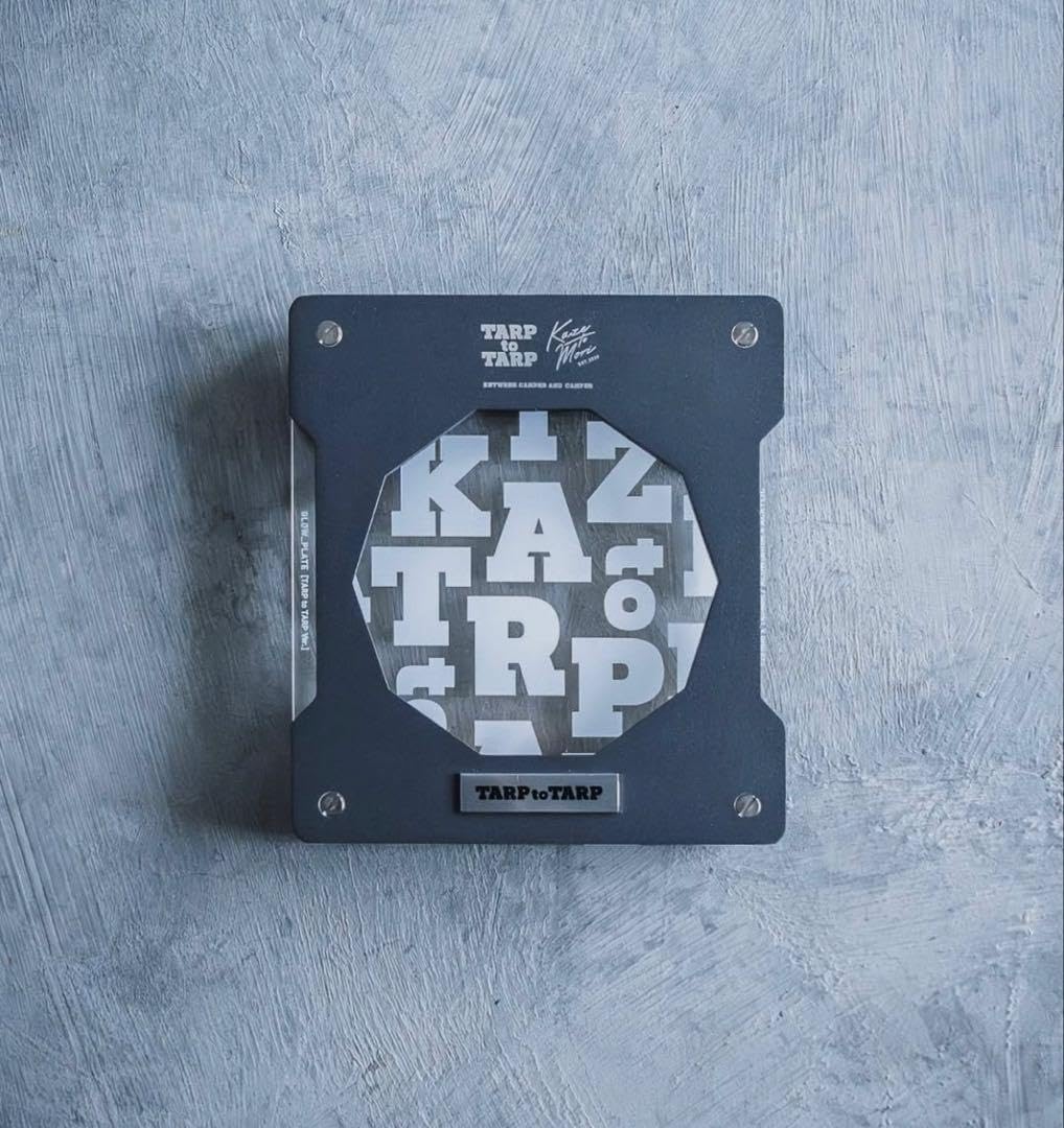 KAZETOMORI X TARPtoTARP GLOW PLATE KAZETOMORI X TARPtoTARP GLOW