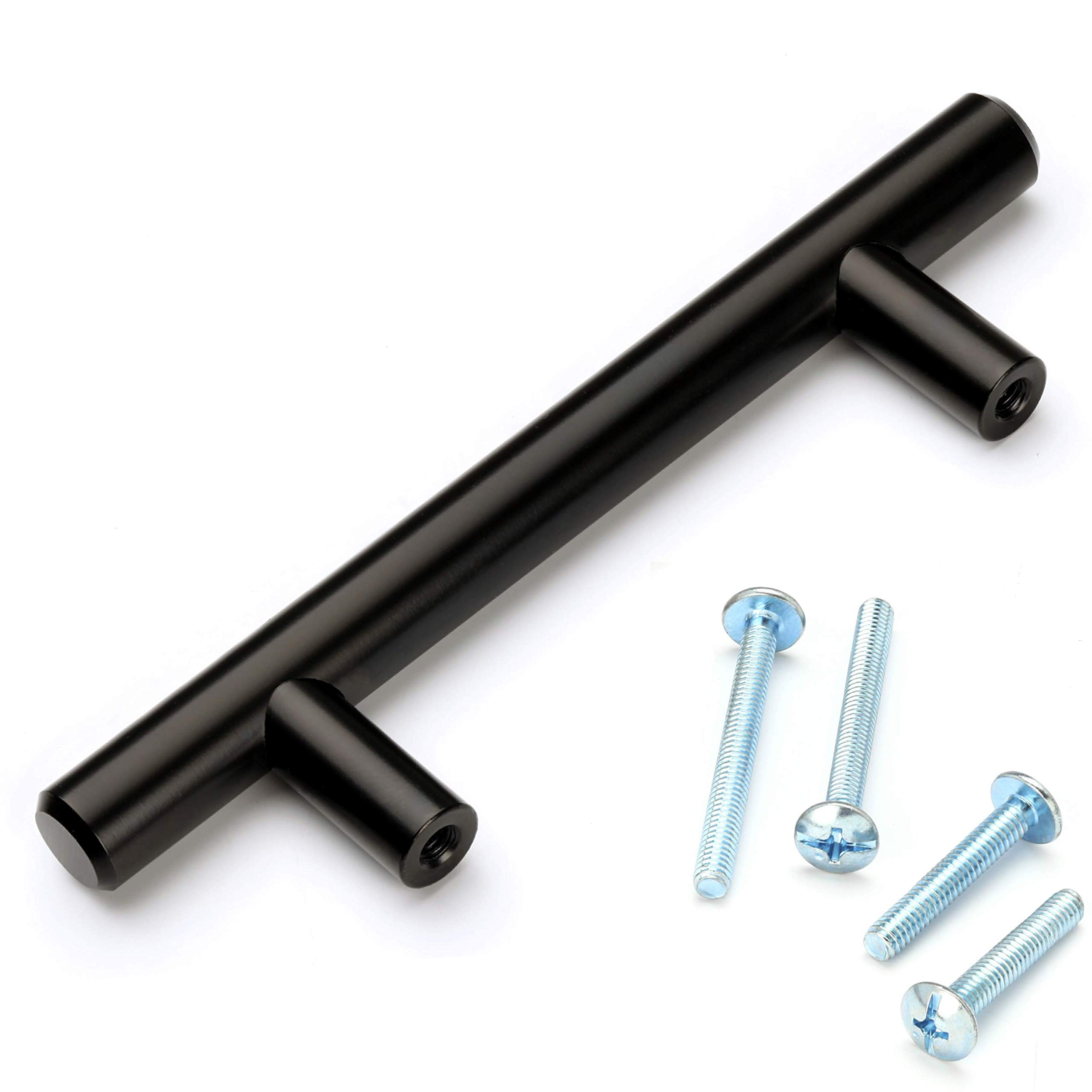 Buy 30 Pack 5" Solid Matte Black Pulls 3" inch Hole Center