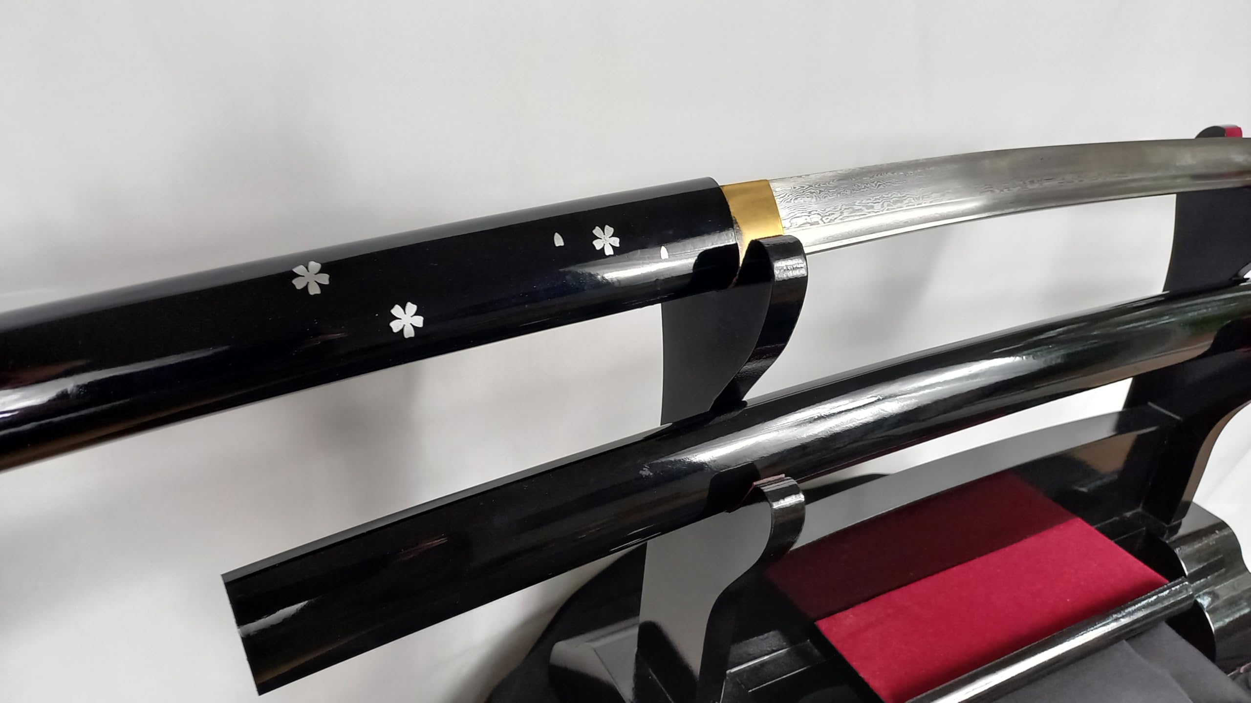 Generisch Shirasaya Katana - Scharf, Echt & Handgeschmiedet - Gefaltetes Katana Schwert Ohne Ständer - Echtes Japanisches Samurai Sword Aus Kohlenstoffstahl - Japan Deko Katanas