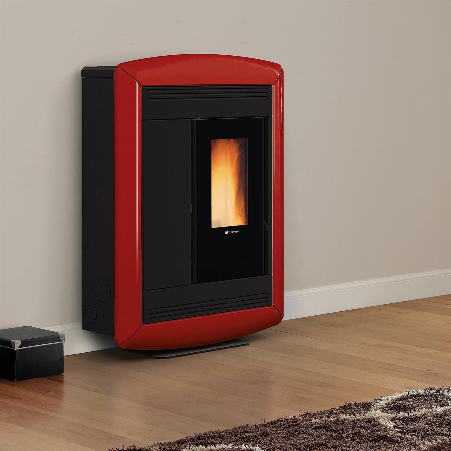Stufa pellet Extraflame canalizzata slim
