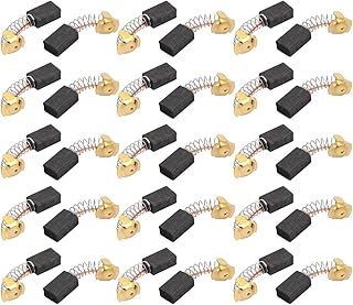 Aexit 15 Pairs Mounts & Accessories 43x17x11x8mm Carbon Brushes Power Tool for Electric Hammer Accessories Drill Motor