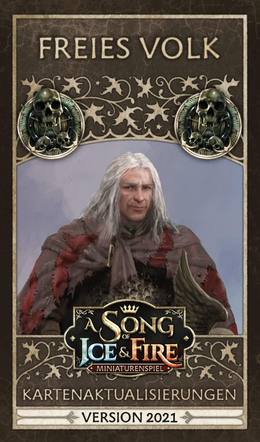 CMON Asmodee A Song of Ice & Fire - Free People Map Updates | Expansion | Tabletop | 2 Players | from 14+ Years | 45+ Minutes | German | Multilingual