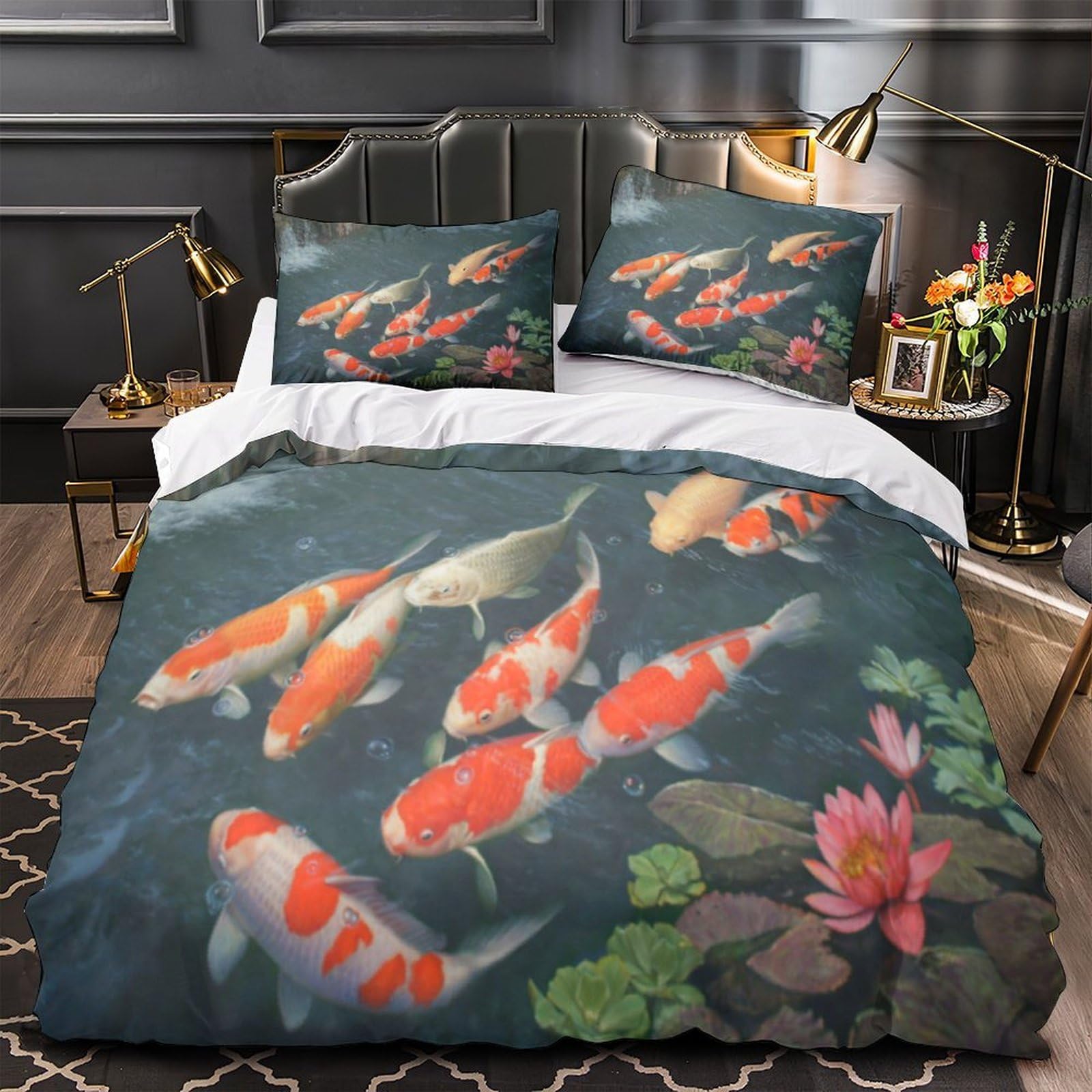 Parure de lit jardin japonais pour créer une ambiance zen et relaxante dans sa chambre