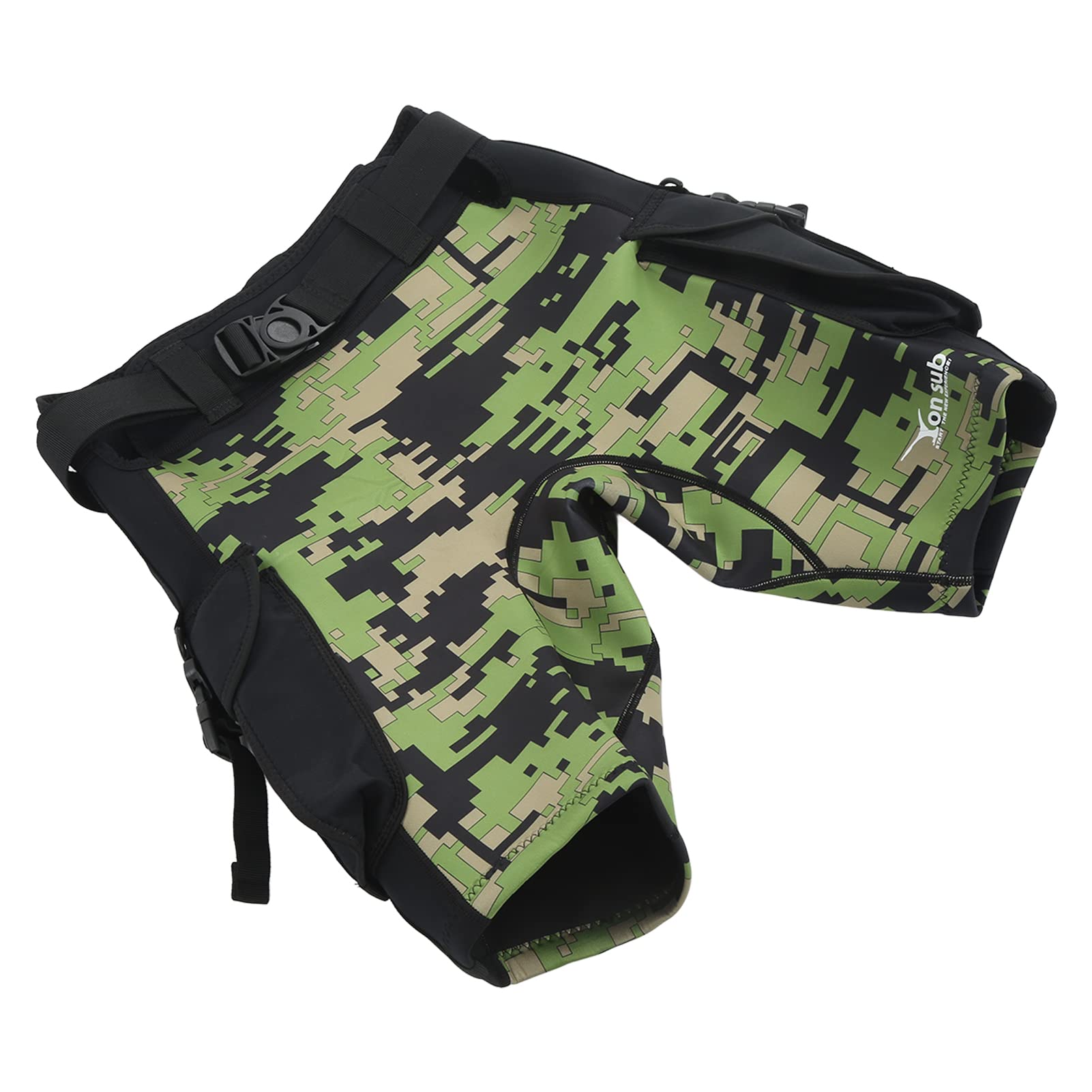 ubersweet Scuba Diving Shorts, Men Diving Shorts Stretchable Waterproof Multi Purpose 2.5MM for Surfing (XL)-picture-29