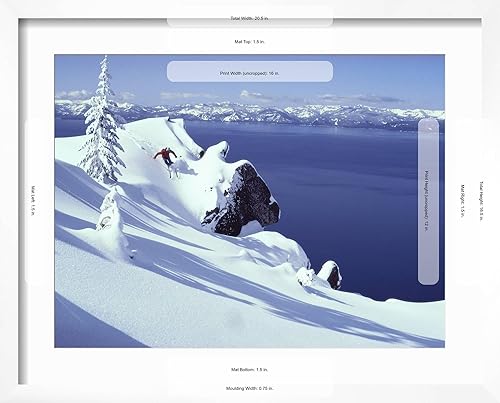 Miniatura 9 de Lienzo decorativo para pared, diseño de lago Tahoe, California, Estados Unidos, decoración escénica, 32 x 24 pulgadas