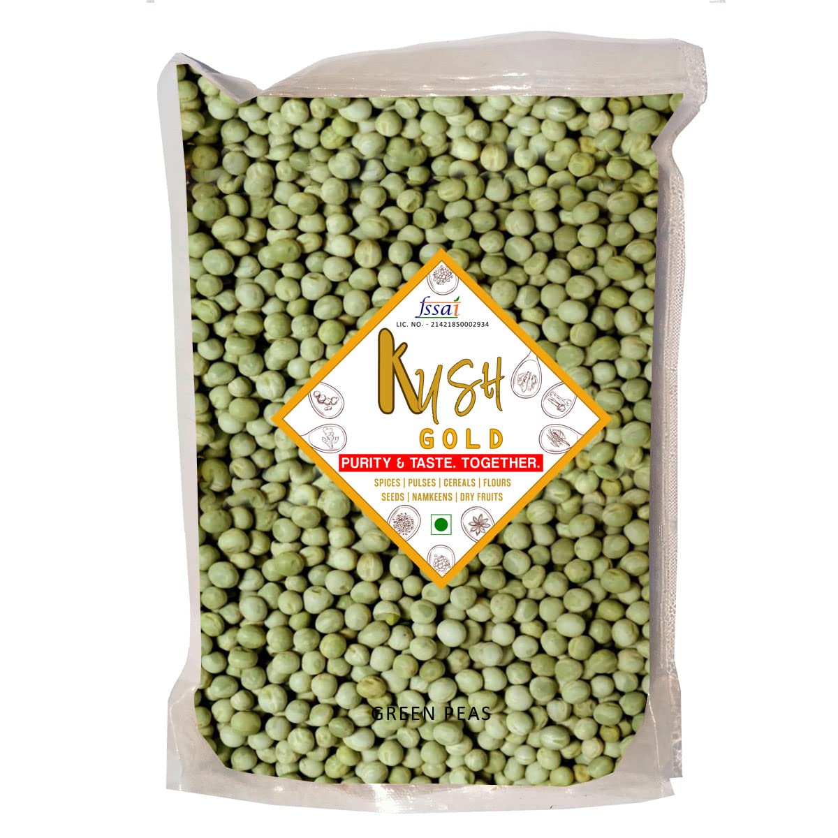 Kush Gold Dried Green Peas/Hara Batla/Vatana Green/Matar Seeds/Batani/Pattani (1Kg Pack) (B0BF5J2J93) Amazon Price History, Amazon Price Tracker