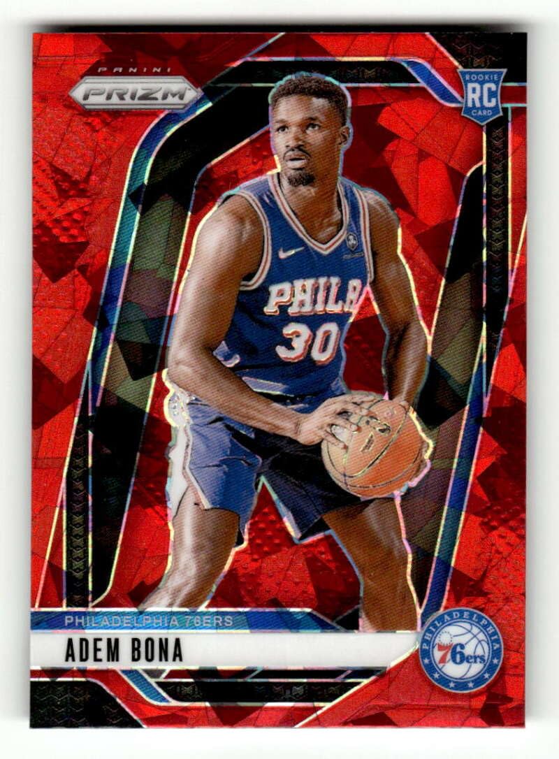 Amazon.com: 2024-25 Panini Prizm Prizms Red Ice #267 Adem Bona RC
