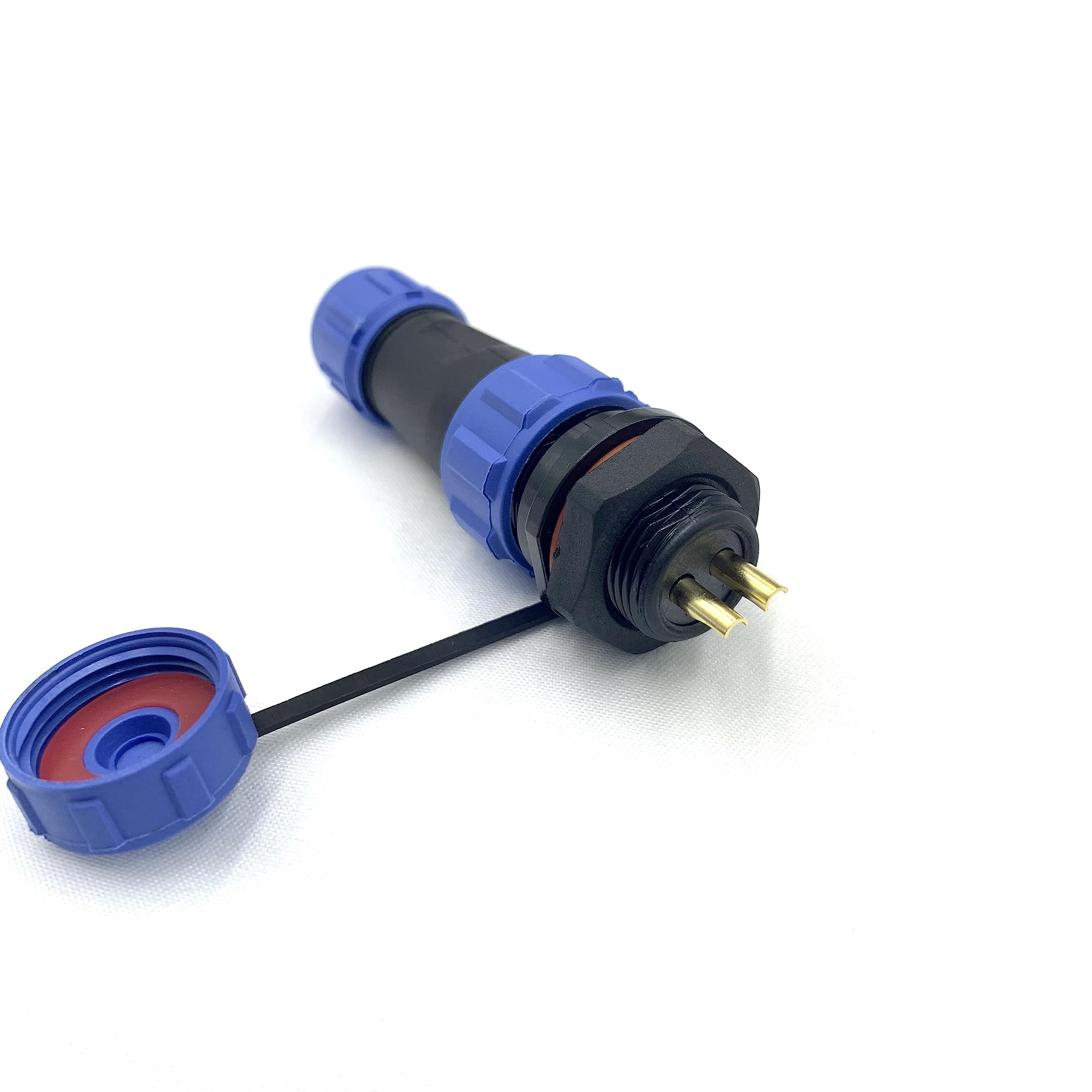 SP13 2 Poli Connettore Aeronautica IP68 Impermeabile 2 Pin Maschio Femmina 250V 13A