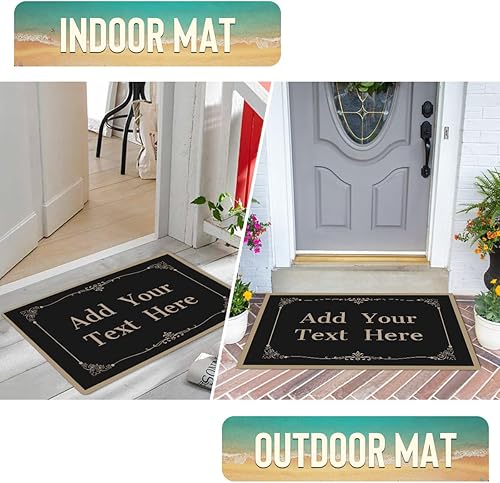 Miniatura 4 de Magimagine Tapete personalizado para puerta de entrada al aire libre, tapete personalizado para puerta delantera, tapetes de bienvenida Style