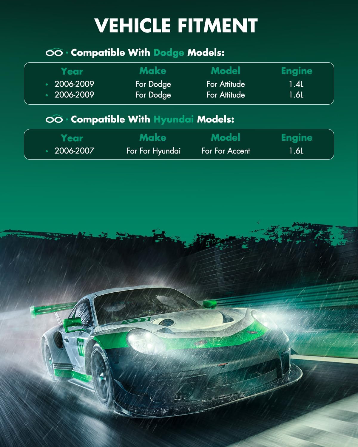 SCITOO Rear Passenger Side Disc Brake Caliper 19B3476 Compatible For Dodge For Attitude 2006-2009,For Hyundai For Accent 2006-2007,For Kia For Forte 2010-2013,With Bracket 1PC