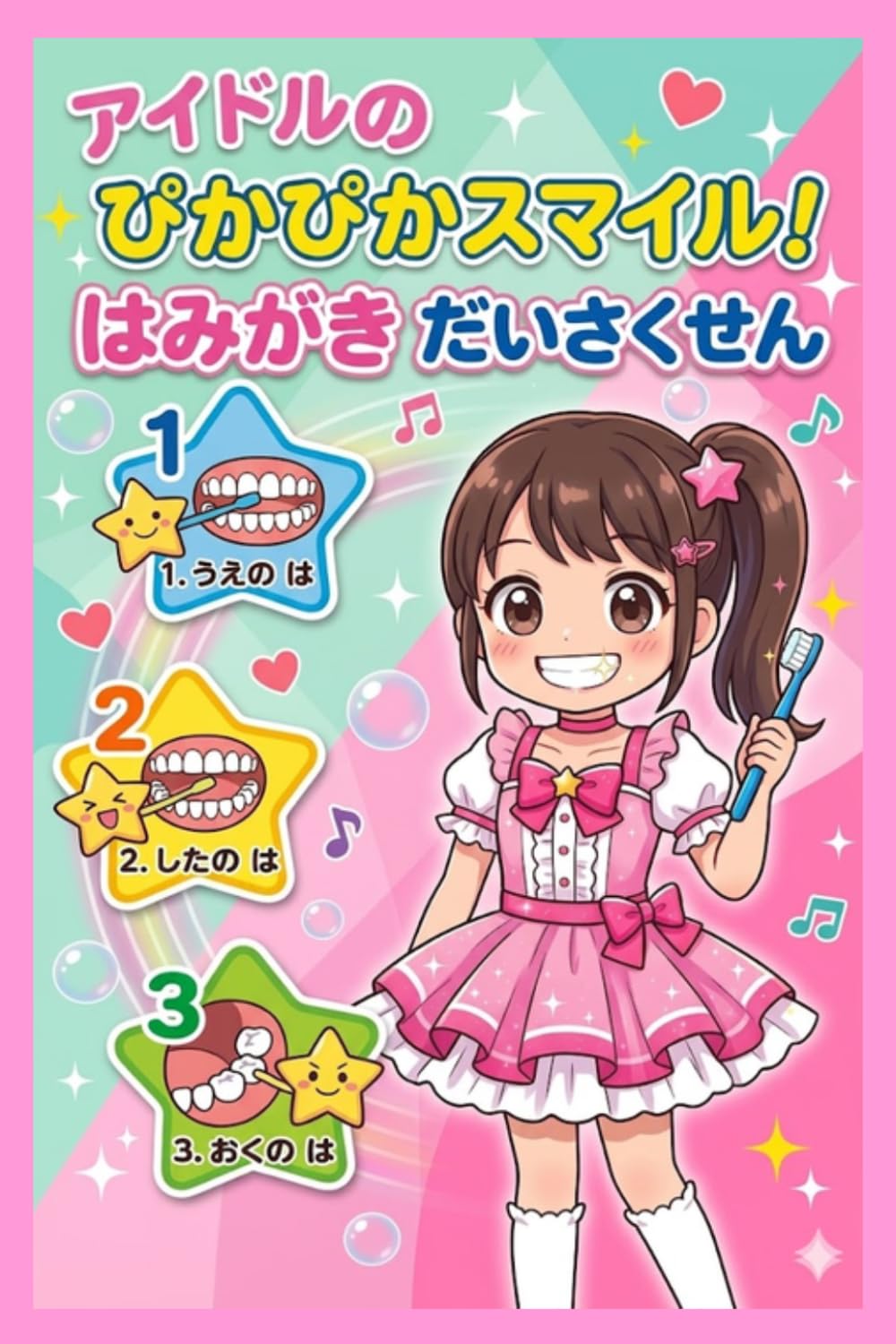アイドルのぴかぴかスマイル！: はみがきだいさくせん