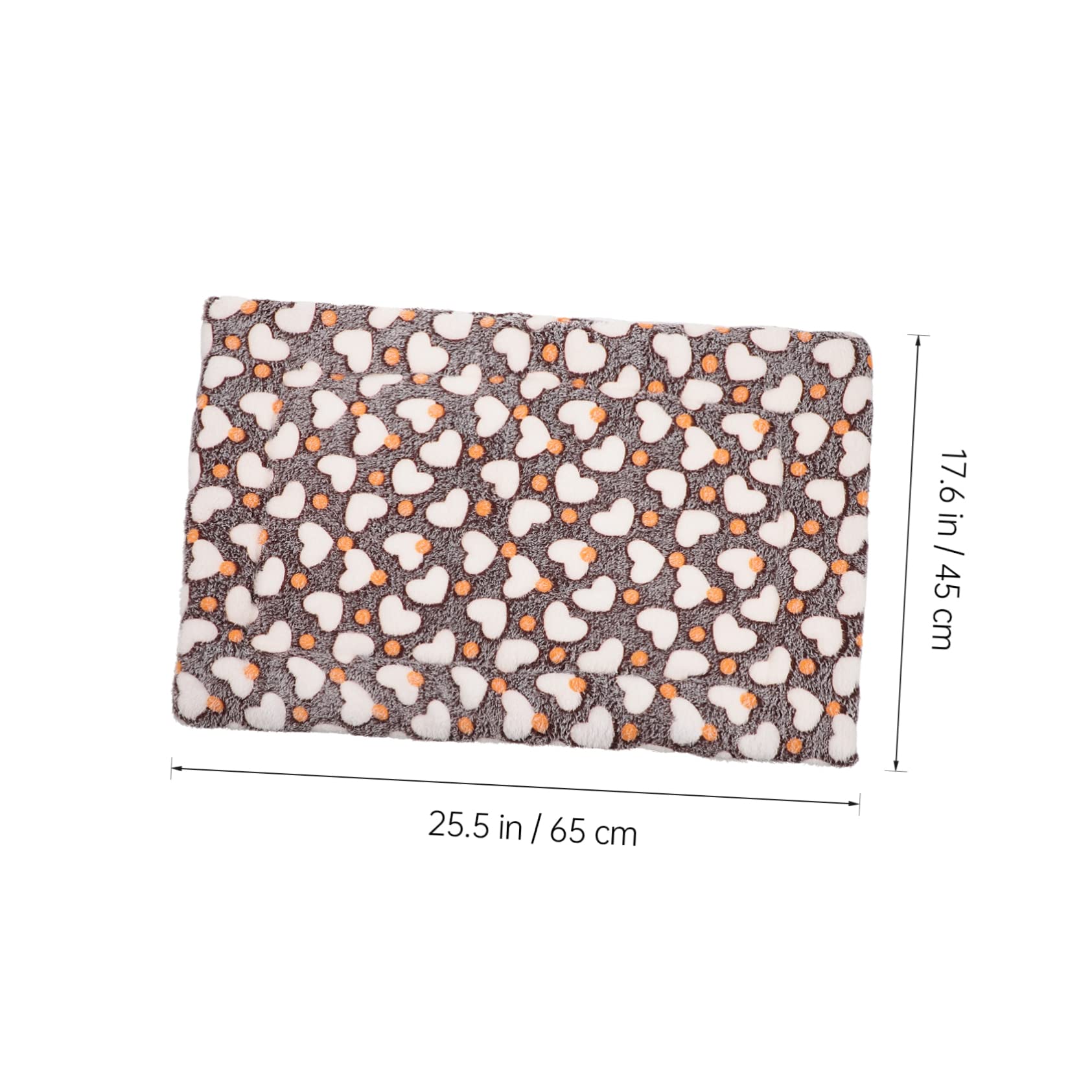 Sosoport Thickened Winter Warm Pet Sleeping Blanket Soft and Comfortable Cushion for Dogs and Cats Cozy Rest Mat for Indoor and Outdoor Use