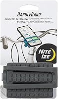 Vista 10 de Nite Ize HandleBand Soporte universal para barra de teléfono inteligente - Soporte de teléfono celular para manillar de bicicleta - Azul brillante